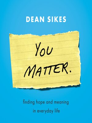 cover image of You Matter.